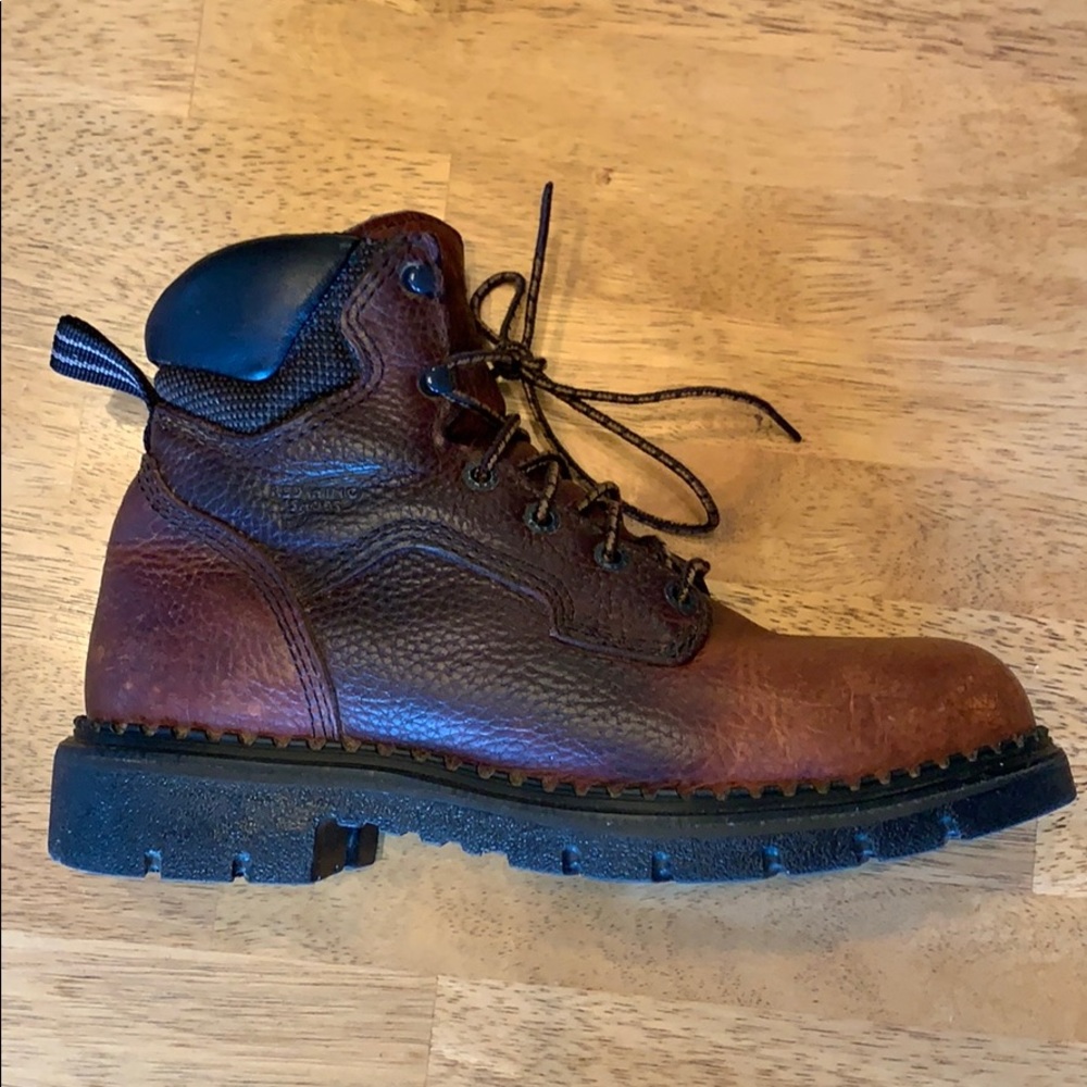 Red Wing 2413 Leather Steel Toe Work Boots 8.5 E 2